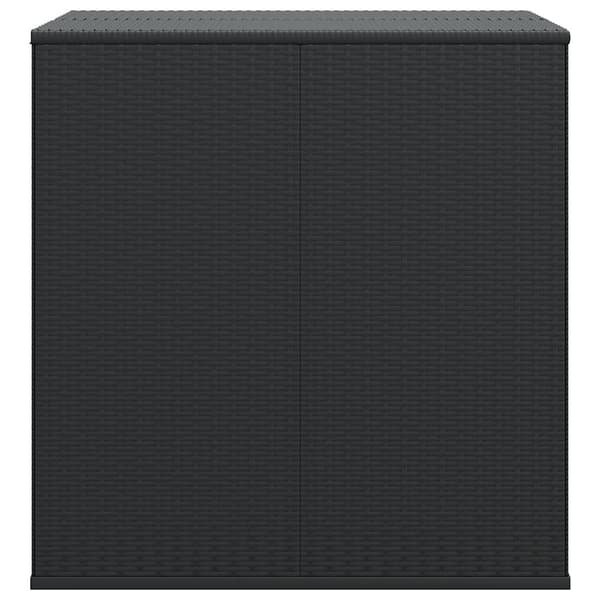 Dynbox PE-rotting 100x97,5x104 cm svart