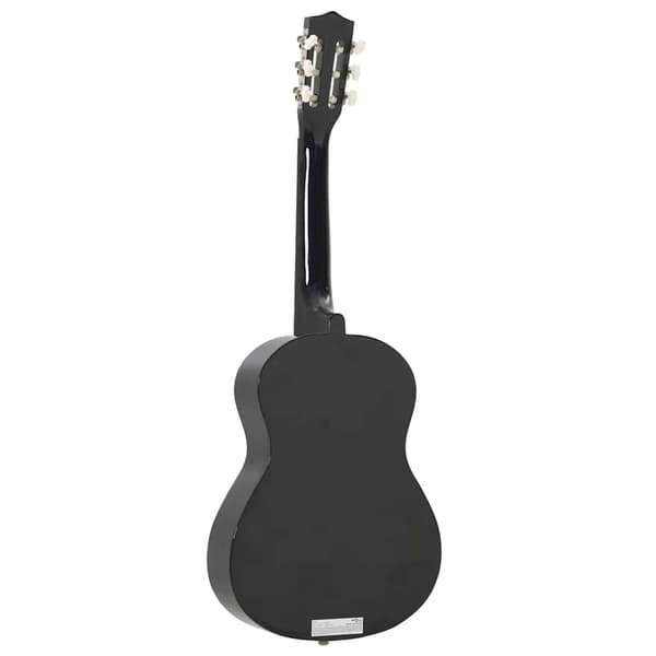 Gitarr för nybörjare och barn klassisk svart 1/2 34"