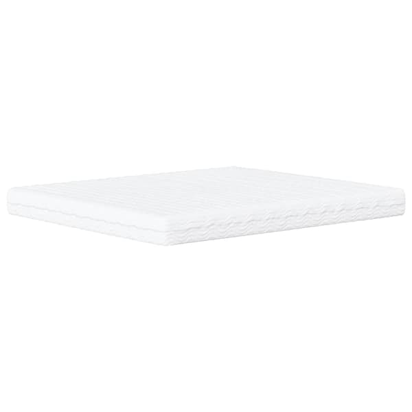 Bed with Mattress "Dover" Black 180x200 cm Fabric
