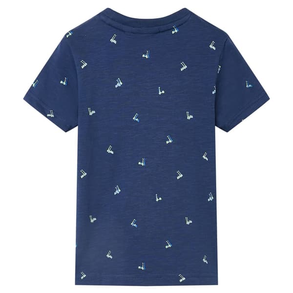 T-shirt för barn mörkgrå 92