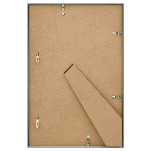 Fotoramar 3 st för bord silver 21x29,7cm MDF