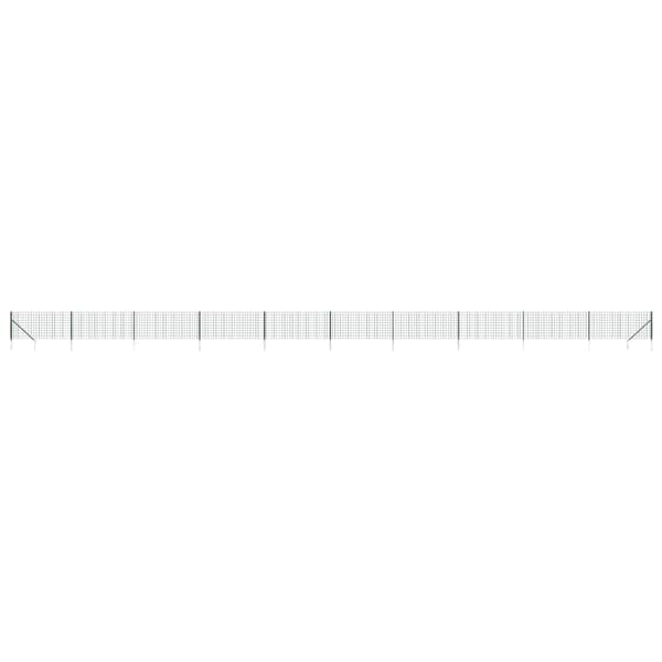 Stängsel med markspett grön 1,1x25 m