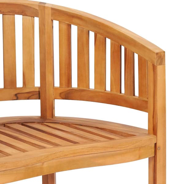 Bananstolar 2 st massiv teak