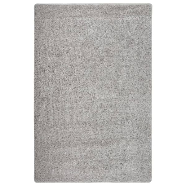 Matta ljusgrå 200x290 cm halkfri