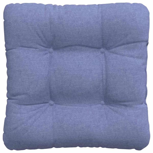 Sittkuddar 4 pcs Jeansblå 40 x 40 x 12 cm tyg