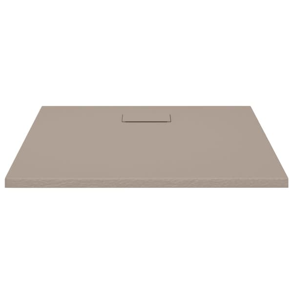 Duschkar SMC brun 90x80 cm