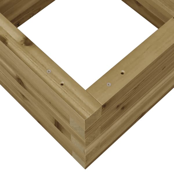 Odlingslåda 40x40x23 cm impregnerat furu