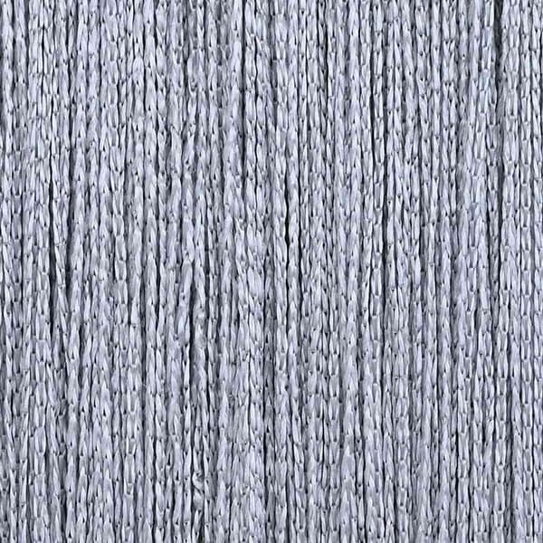 Stränggardiner 2 st ljusgrå 140x250 cm