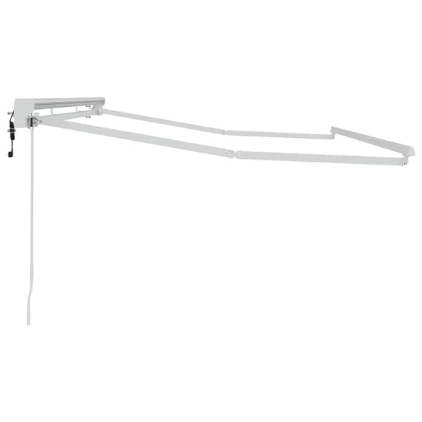 Markisram Justerbar Vit 3,5 x 2 m Stål