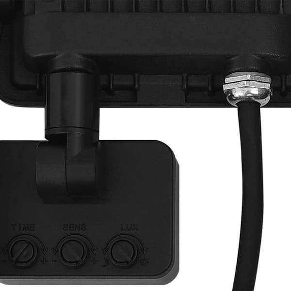 Strålkastare med sensor 20 W LED varmvit