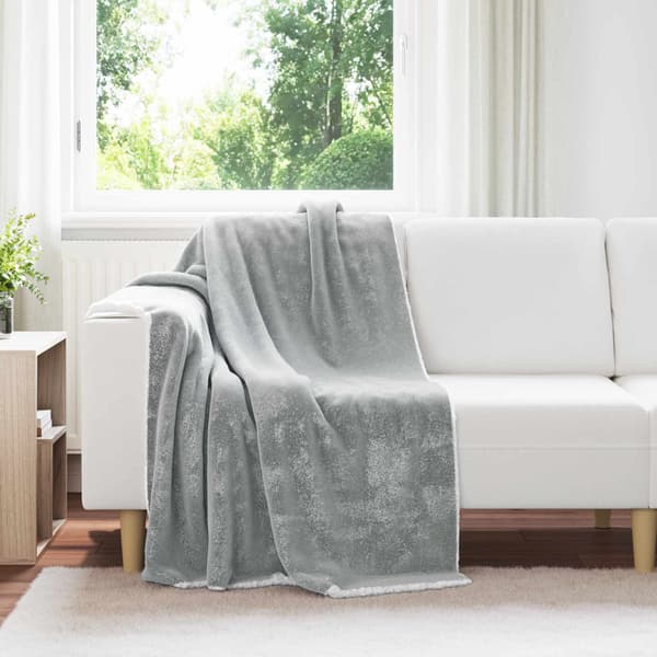 Kastfilt Grå 130 x 150 cm Fleece