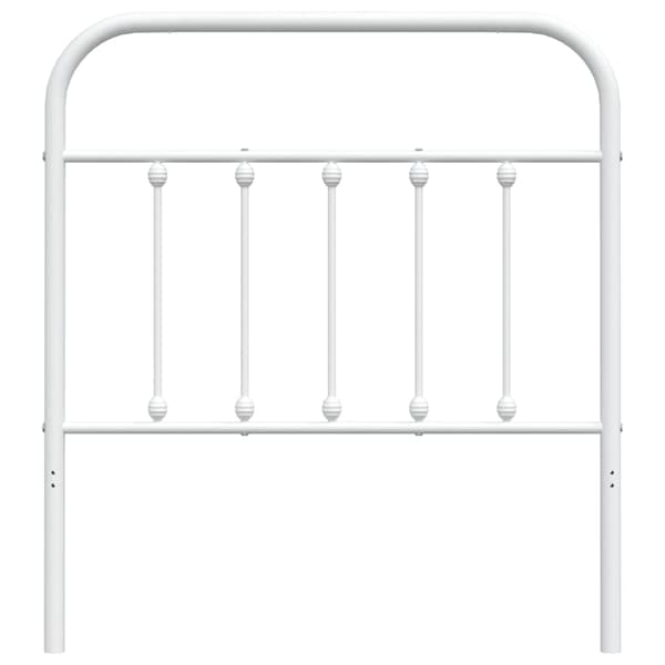 Ersättningsgavel metall vit 80 cm