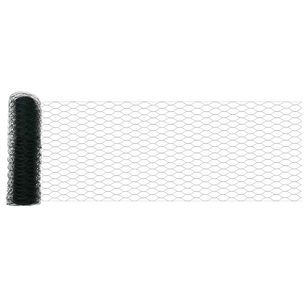 Hexagonstängsel Grön 0,4 x 25 m PVC