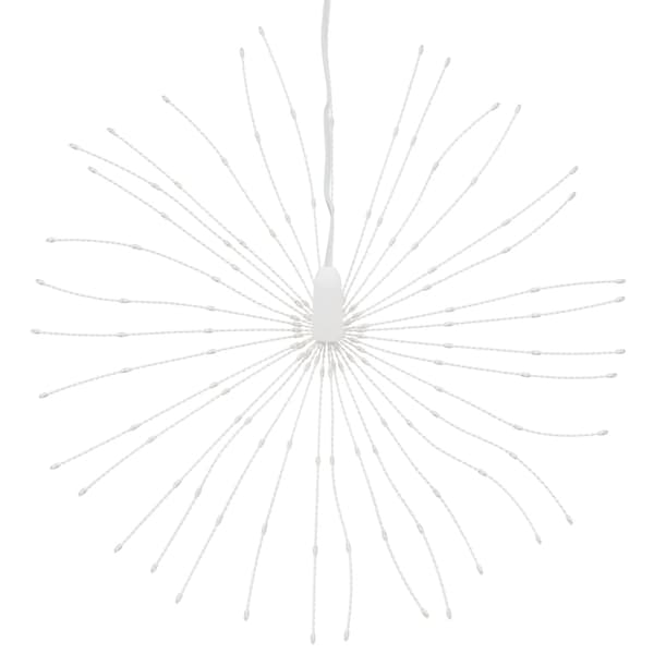 Julbelysning 8 st 140 LED varmvit 17 cm