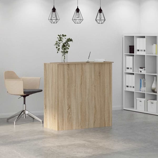Receptionsdisk Sonoma Ek 100x50x103,5 cm konstruerat trä