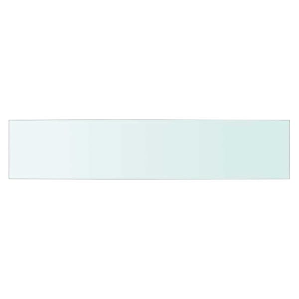 Hyllplan glas genomskinlig 70x15 cm