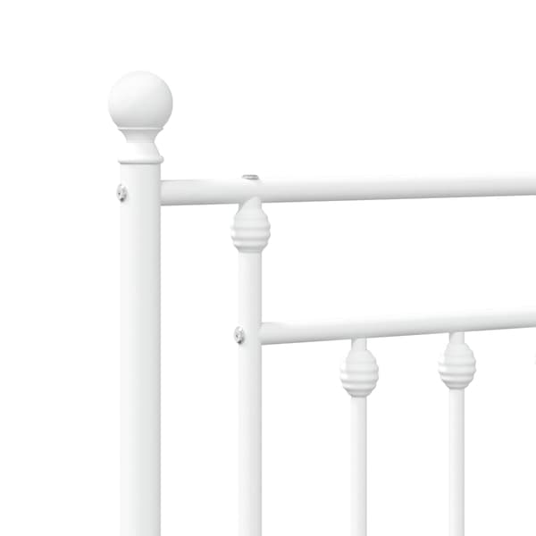 Ersättningsgavel metall vit 75 cm