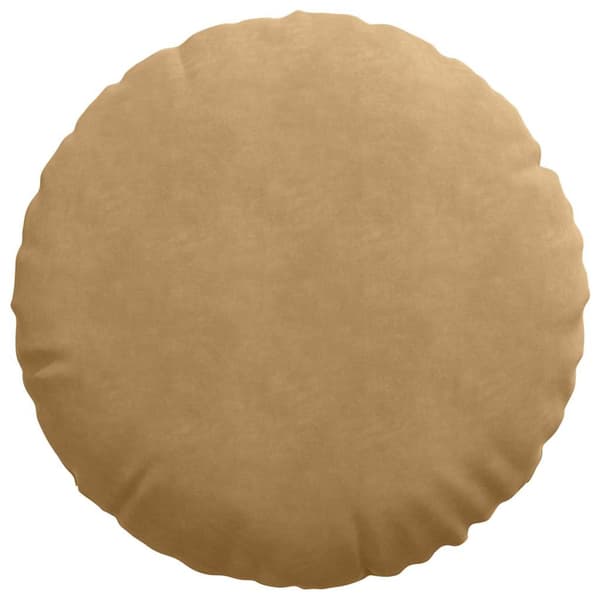 Sittkuddar 2 pcs Brun Ø 80 x 29 cm Sammet