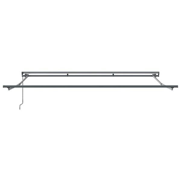 Markisram Antracit 400 × 300 cm Polyester med PU-beläggning