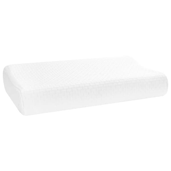 Sovkudde 80 x 40 x 12,5 cm Medium Minneskum Vit