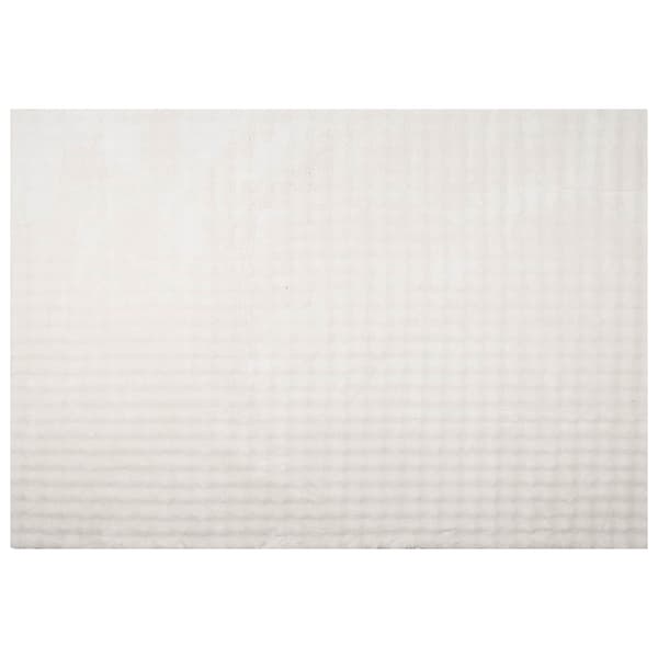 Områdesmattor Rektangulär SIROLO Gräddvit 200 x 140 cm