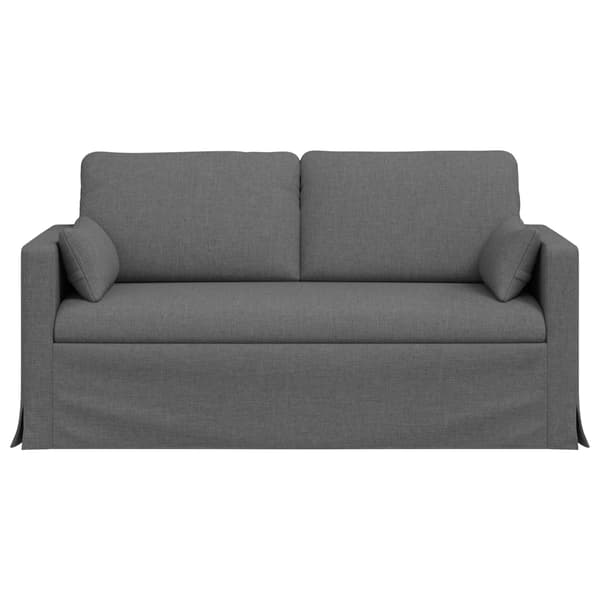 Soffa Mörkgrå 158 x 78 x 80 cm tyg