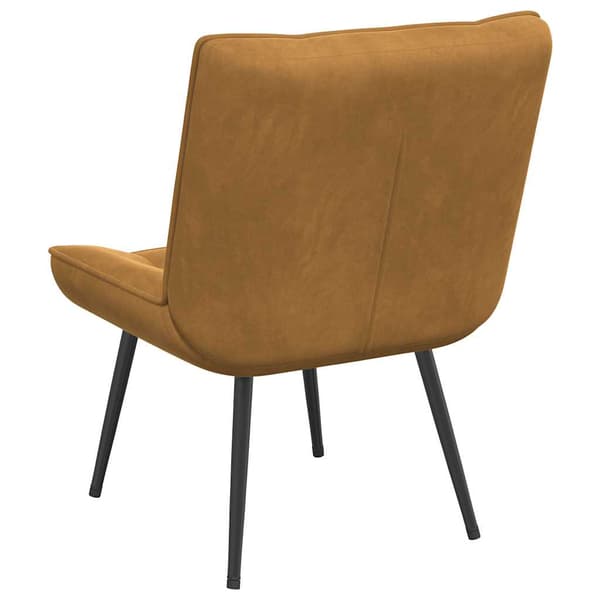 Vilstol brun 64x74x84 cm sammet
