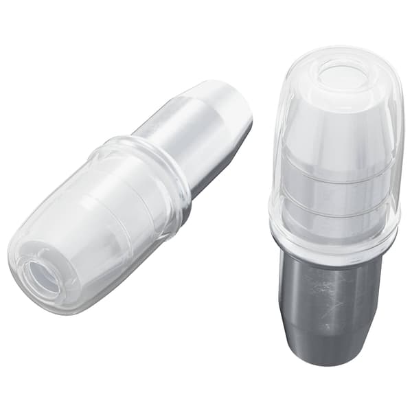Hylla Peg 2 pcs Silver 7 x 16 mm Järn