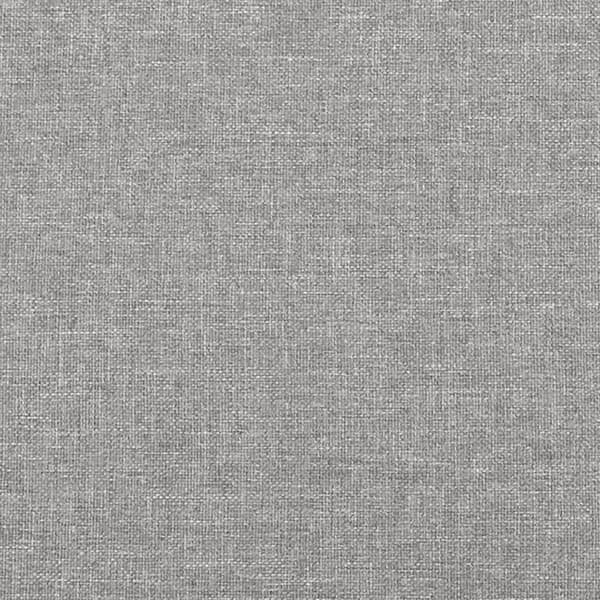 Boxspring-sängram ljusgrå 140x190 cm tyg