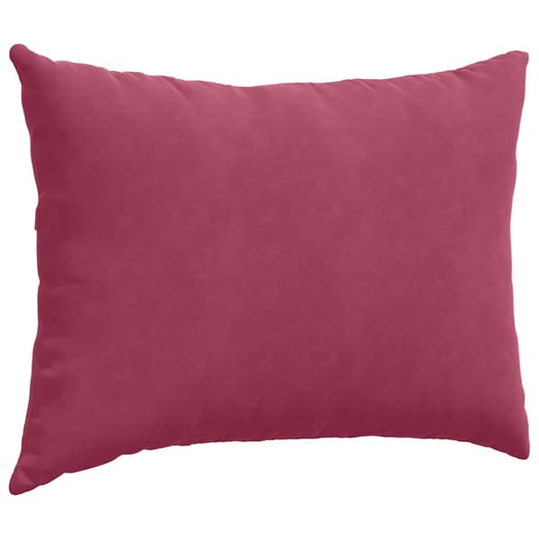 Sofakuddar 2 pcs Vinröd 70 x 50 cm Kordread tyg
