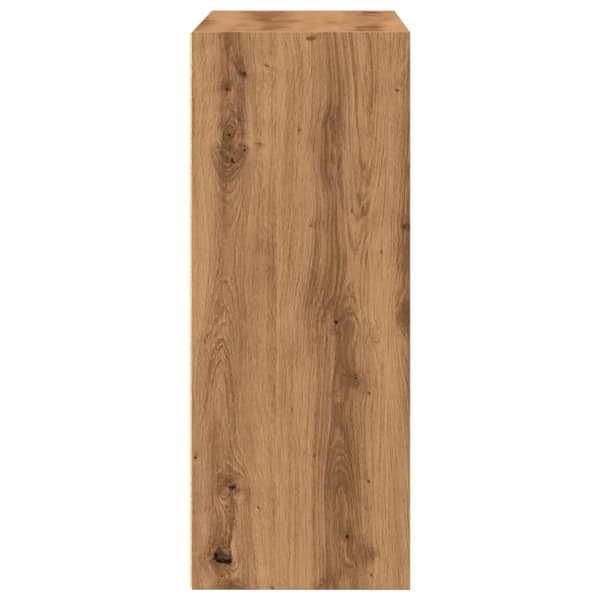 Bokhylla ek 80x30x77 cm konstruerat trä