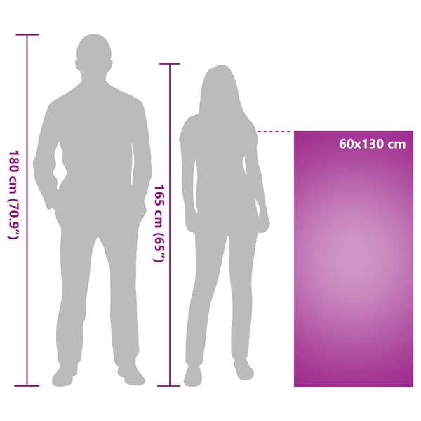 Utomhus Stols Handdukar 2 pcs Blå 130 x 60 cm