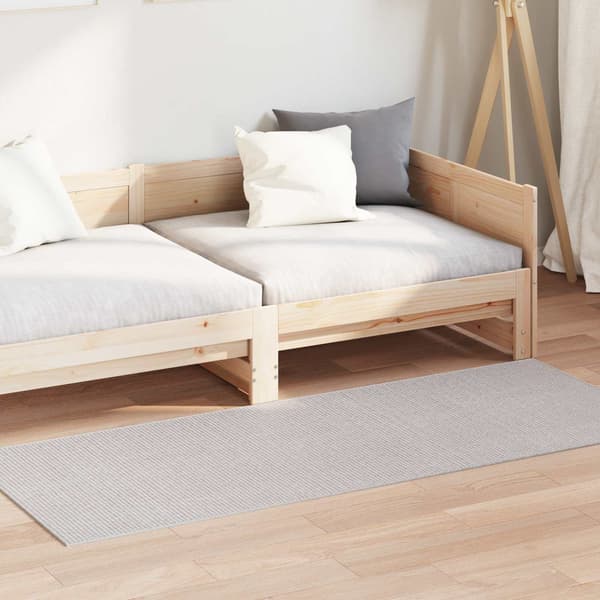 Inomhusmatta LUGO Gräddvit 200 x 80 cm Polyester