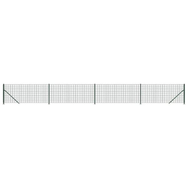 Stängsel med stolpsko grön 0,8x10 m