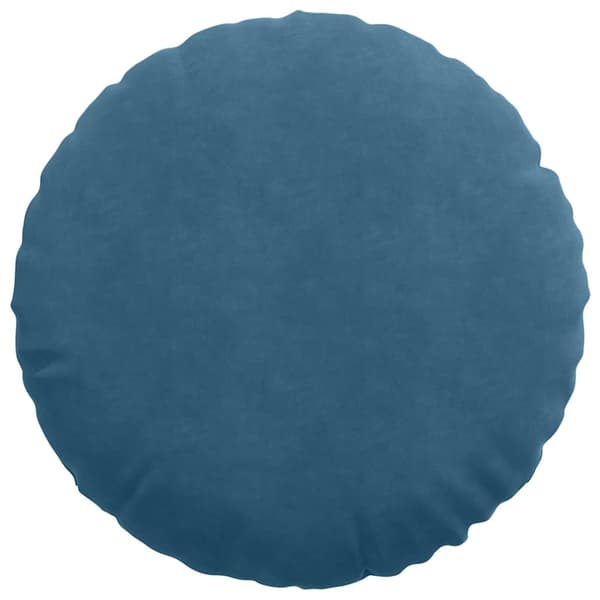 Sittkuddar 2 pcs Blå Ø 80 x 29 cm Sammet