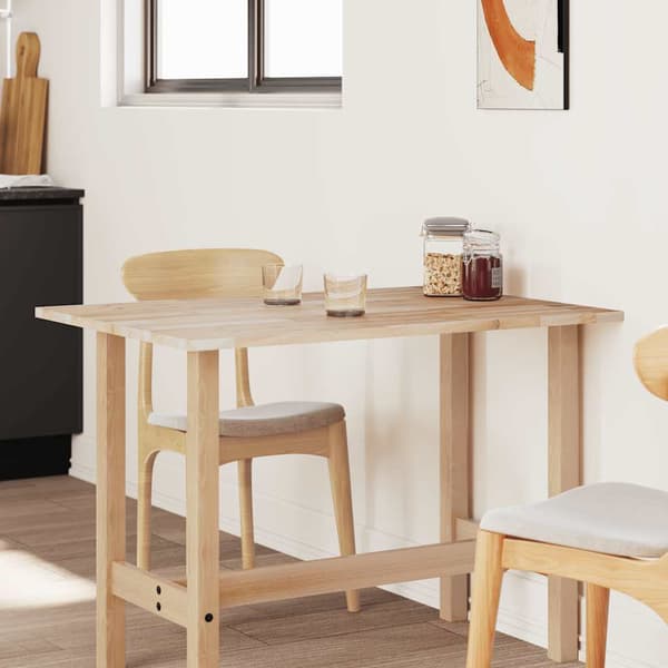 Bordsskiva rektangulär 100x70x2 cm massivt akaciaträ
