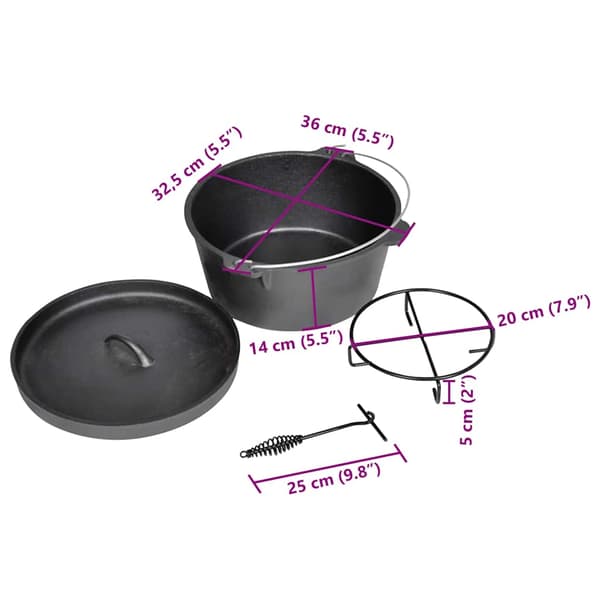 Gryta utomhusbruk Ø 30 cm