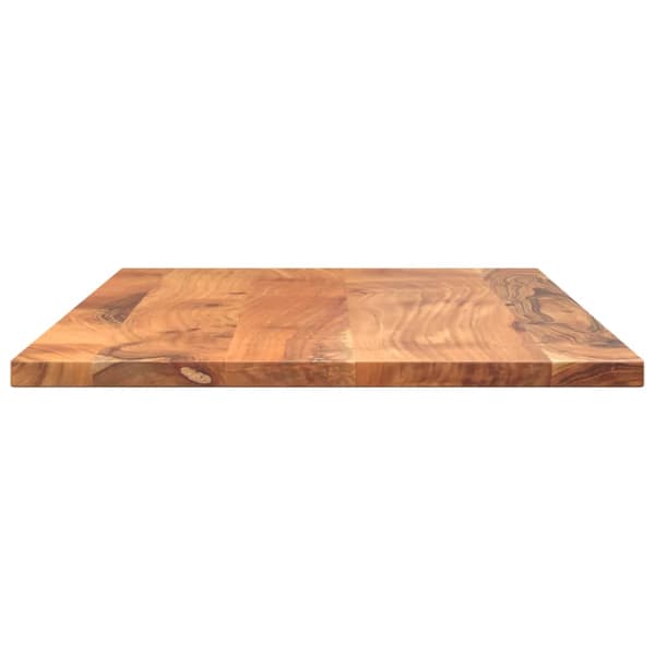 Bordsskiva 80x70x2,5 cm rektangulär massiv akacia