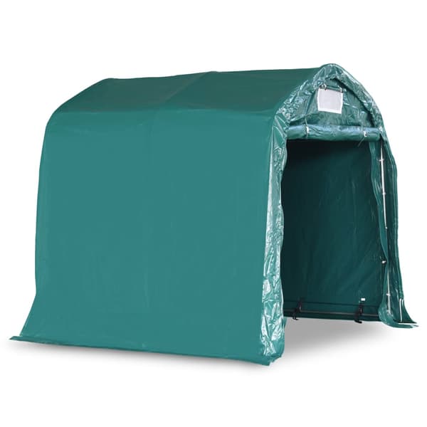 Garagetält PVC 1,6x2,4 m grön