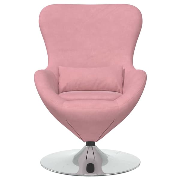 Äggfåtölj Rosa Sammet
