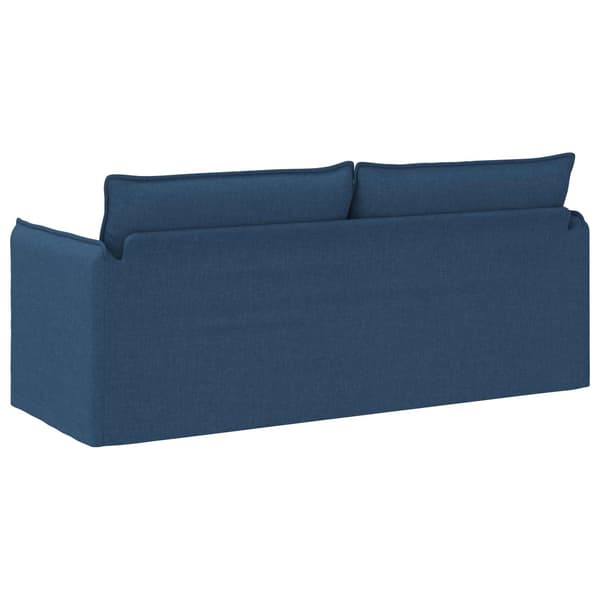Soffa Blå 196 x 82 x 85 cm tyg