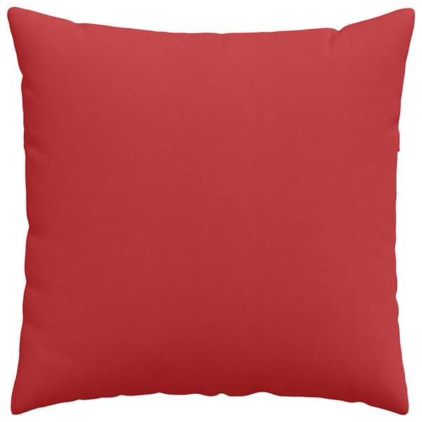 Sofakuddar 2 pcs Röd 80 x 80 cm tyg