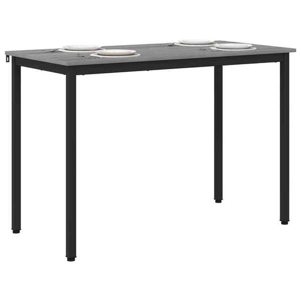 Matbord 110 x 100 x 75 cm METALL