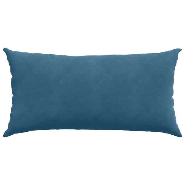 Sofakuddar 2 pcs Blå 80 x 40 cm Kordread tyg