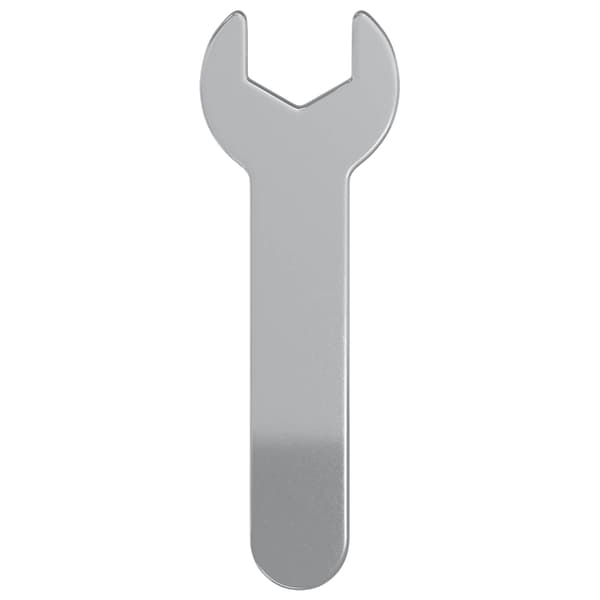 Blocknyckel 1593 pcs Silver 13 mm Järn