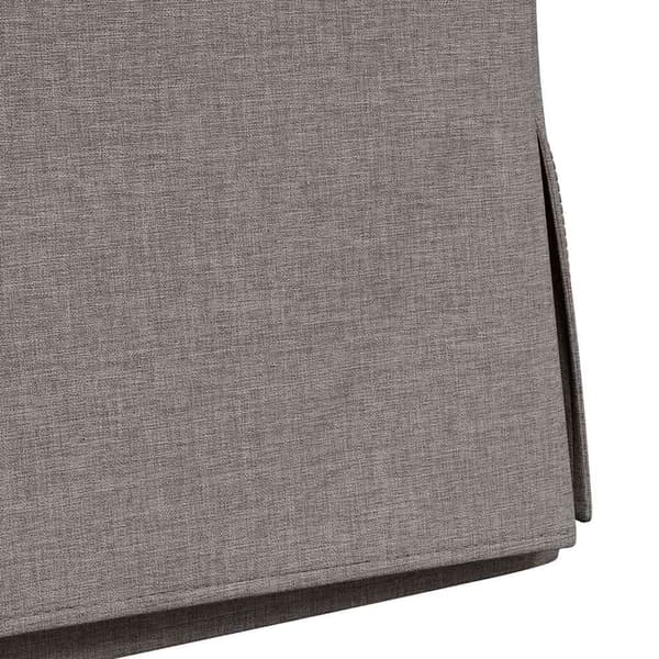 Matstolar 2 pcs Taupe 57 x 67 x 98 cm tyg