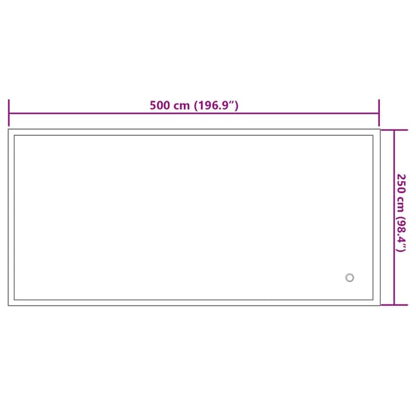 Vinter Pool Kudde Blå 460 x 230 x 160 cm PVC
