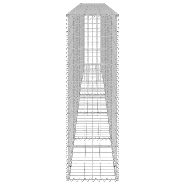 Gabionmur galvaniserat stål 300x30x100 cm