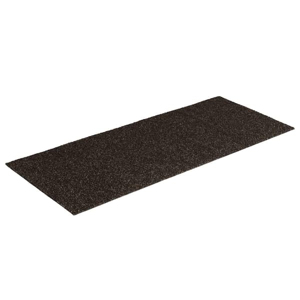 Trappmattor självhäftande 15 st 60x25 cm mörkbruna rektangulära