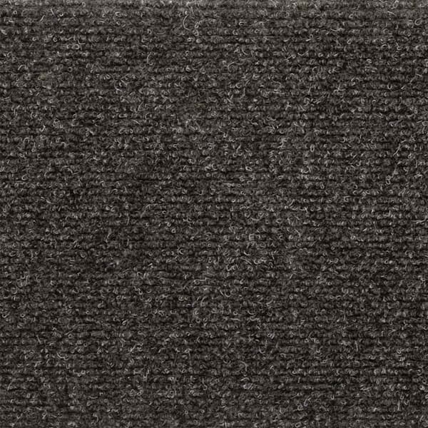 Trappmattor självhäftande 15 st 76x20 cm antracit rektangulära